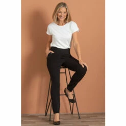 Coupon 👍 Anna Rose Slim Leg Trousers 29 Inch For Female ❤️ -Anna Rose Shop unnamed file 10