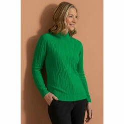 Discount 😉 Anna Rose High Neck Knit Top For Female 🛒 -Anna Rose Shop unnamed file 1060