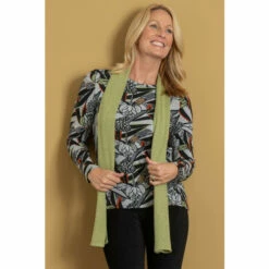 Buy ❤️ Anna Rose Botanical Print Top With Scarf For Female ✨ -Anna Rose Shop unnamed file 1070