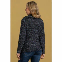 Best Pirce ⌛ Anna Rose Textured Shimmer Knit Top For Female 😍 -Anna Rose Shop unnamed file 1073