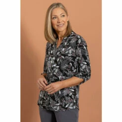 Best Pirce 🛒 Anna Rose Textured Print Blouse With Necklace For Female ⌛ -Anna Rose Shop unnamed file 1096