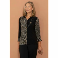 Best Pirce 🔔 Anna Rose Patchwork Blouse With Necklace For Female 😉 -Anna Rose Shop unnamed file 1119