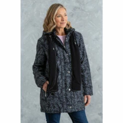 Best Pirce 🔔 Anna Rose Printed Parka With Scarf For Female 🥰 -Anna Rose Shop unnamed file 1183