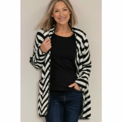 Buy 🌟 Anna Rose Monochrome Knitted Open Cardigan For Female 🔔 -Anna Rose Shop unnamed file 1213