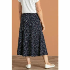 Coupon 🥰 Anna Rose Spot Print Panelled Midi 👗 Skirt For Female ✨ -Anna Rose Shop unnamed file 1216