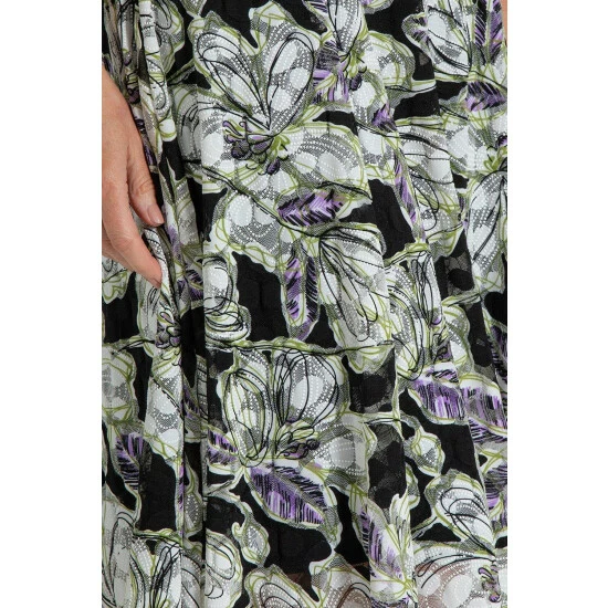 New π Anna Rose Textured Floral Mesh π Dress For Female π― 4 New π Anna Rose Textured Floral Mesh π Dress For Female π― - Image 4