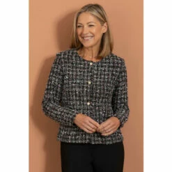 Budget 🔥 Anna Rose Button Check Jacket For Female 💯 -Anna Rose Shop unnamed file 1253