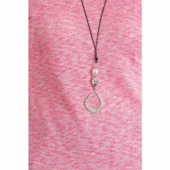 Deals ✨ Anna Rose Shimmer Knit Top With Necklace For Female ⭐ -Anna Rose Shop unnamed file 1257