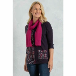 Buy 👏 Anna Rose Pocket Front Knit Top With Scarf For Female 🧨 -Anna Rose Shop unnamed file 1263