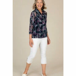 Hot Sale 😉 Anna Rose Printed Lace Blouse For Female 🔔 -Anna Rose Shop unnamed file 1290