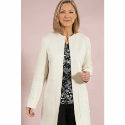 Hot Sale ❤️ Anna Rose Open Front Suedette Jacket For Female 🔔 -Anna Rose Shop unnamed file 1325