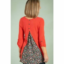 Best reviews of 🧨 Anna Rose Knitted Top With Floral Chiffon Scarf For Female 🎁 -Anna Rose Shop unnamed file 1329