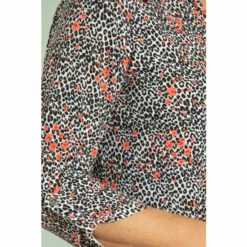 Cheap 😍 Anna Rose Animal Print Stretch Blouse For Female 👍 -Anna Rose Shop unnamed file 1334