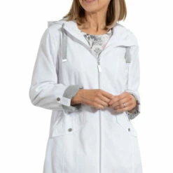Coupon 👍 Anna Rose Seersucker Lightweight Parka For Female ⌛ -Anna Rose Shop unnamed file 1344