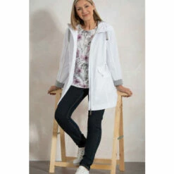 Coupon 👍 Anna Rose Seersucker Lightweight Parka For Female ⌛ -Anna Rose Shop unnamed file 1345