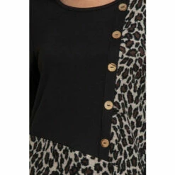 Coupon 💯 Anna Rose Dipped Hem Printed Knit Tunic Top For Female 🥰 -Anna Rose Shop unnamed file 1349