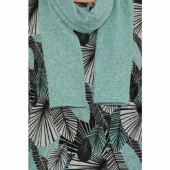 Cheap ⌛ Anna Rose Printed Brushed Knit Top With Scarf For Female 👏 -Anna Rose Shop unnamed file 1353