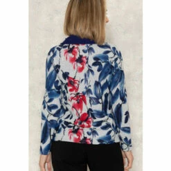 Buy 👏 Anna Rose Floral Print Brushed Knit Top With Scarf For Female 🧨 -Anna Rose Shop unnamed file 1394