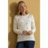 Deals 🛒 Anna Rose Spot Knitted Top For Female ⌛