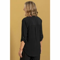 Cheap 👏 Anna Rose Contrast Neck Tie Top For Female ✨ -Anna Rose Shop unnamed file 152