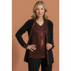 Wholesale 🔔 Anna Rose Shimmer 2 Piece Top With Necklace For Female 🥰 -Anna Rose Shop unnamed file 16