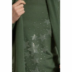 Best Sale 🎉 Anna Rose Star Embellished Knit Top With Scarf For Female 🎉 -Anna Rose Shop unnamed file 173