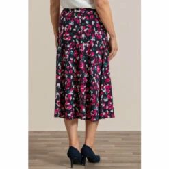 Budget ✔️ Anna Rose Petal Printed Midi 👗 Skirt For Female 😍 -Anna Rose Shop unnamed file 189