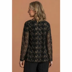 Promo 🛒 Anna Rose Shimmer Foil Print Two Piece Top With Necklace For Female ✨ -Anna Rose Shop unnamed file 237