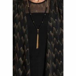 Promo 🛒 Anna Rose Shimmer Foil Print Two Piece Top With Necklace For Female ✨ -Anna Rose Shop unnamed file 238