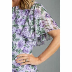 Coupon ⌛ Anna Rose Floral Print Shimmer Georgette Top For Female ✔️ -Anna Rose Shop unnamed file 251