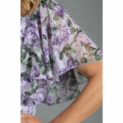 Best Pirce 👍 Anna Rose Floral Shimmer Georgette Midi 👗 Dress For Female 👍 -Anna Rose Shop unnamed file 260