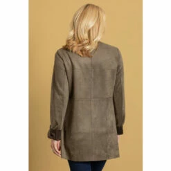 Discount 🤩 Anna Rose Patch Pocket Suedette Jacket For Female 👍 -Anna Rose Shop unnamed file 267