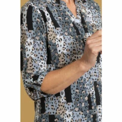 Buy 🤩 Anna Rose Animal Print Blouse With Necklace For Female 😍 -Anna Rose Shop unnamed file 405