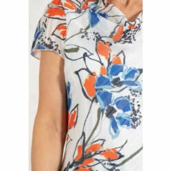 Coupon 💯 Anna Rose Floral Print Cowl Neck Top For Female ❤️ -Anna Rose Shop unnamed file 427