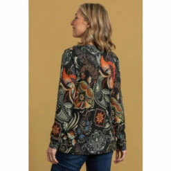 Top 10 ✔️ Anna Rose Floral Print Zip Top For Female 🎁 -Anna Rose Shop unnamed file 432