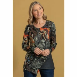Top 10 ✔️ Anna Rose Floral Print Zip Top For Female 🎁 -Anna Rose Shop unnamed file 434