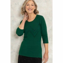 Brand new 👏 Anna Rose Embellished Lightweight Top For Female 👍