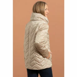 Promo 🥰 Anna Rose Geometric Quilted Jacket For Female 😍 -Anna Rose Shop unnamed file 465