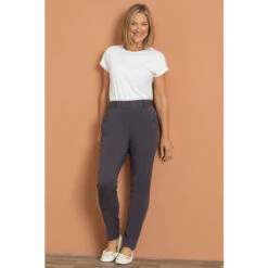 Coupon 👍 Anna Rose Slim Leg Trousers 29 Inch For Female ❤️