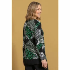 Deals 😉 Anna Rose Animal Print Jersey Tunic Top With Necklace For Female 🌟 -Anna Rose Shop unnamed file 503