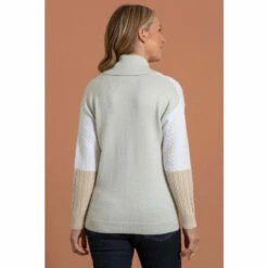 Best Sale 😉 Anna Rose Colour Block Knit Top For Female ✨ -Anna Rose Shop unnamed file 531