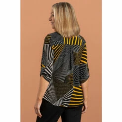 Brand new 😀 Anna Rose Printed Textured Blouse With Necklace For Female 😀 -Anna Rose Shop unnamed file 538