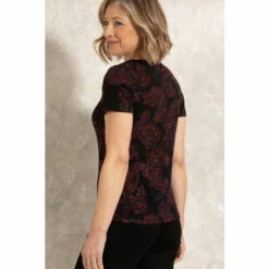 Brand new 🥰 Anna Rose Glitter Print Short Sleeve Top For Female 🌟 -Anna Rose Shop unnamed file 586