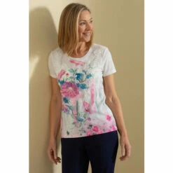 Buy ⌛ Anna Rose Floral Applique Printed Top For Female ✔️ -Anna Rose Shop unnamed file 59