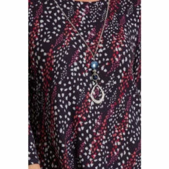 Hot Sale 🧨 Anna Rose Brushed Knit Tunic With Necklace For Female 👍 -Anna Rose Shop unnamed file 621