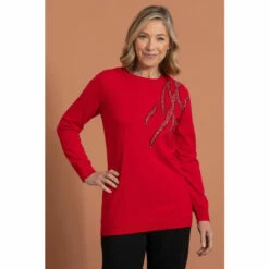 Top 10 👏 Anna Rose Embellished Knit Top For Female 🎉 -Anna Rose Shop unnamed file 631