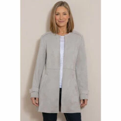 Promo 💯 Anna Rose Suedette Open Jacket For Female ⌛ -Anna Rose Shop unnamed file 64