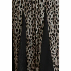 Coupon 🧨 Anna Rose Animal Print Pleated Chiffon 👗 Dress For Female ⭐ -Anna Rose Shop unnamed file 658