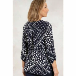 Brand new 🛒 Anna Rose Printed Zip Jersey Top For Female 🔔 -Anna Rose Shop unnamed file 662