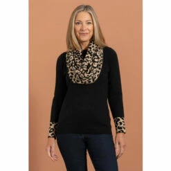 Flash Sale 😉 Anna Rose Knitted Top With Scarf For Female 🧨 -Anna Rose Shop unnamed file 727